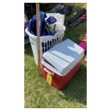 HAMPER, BAGS, & COOLER