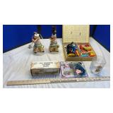 AVON MICKEY MOUSE, TY BRONTY, ERTL TANKER BANK &