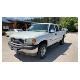 2002 GMC SIERRA 2500 4X4 (GOOD CONDITION)