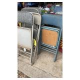 (6) FOLDING CHAIRS