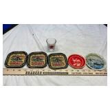 JACK DANIELS, R. WILLIAMS BREWING TIP TRAYS &