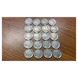 (20) BUFFALO NICKLES