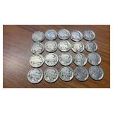 (20) BUFFALO NICKLES