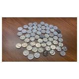 60 - 1970S JEFFERSON NICKELS
