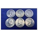 KENNEDY 1/2 DOLLARS