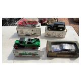 MODEL TRUCKS ( SINCLAIR, POLICE, GRAIN BOX AND