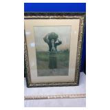 WALTERS & RUSSELL SPEARFISH SO. DAK. FRAMED AD &