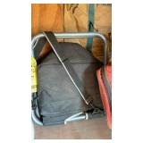 CAMP CHAIR, CABELAS CARRY BAG, ORGANIZER BINS A
