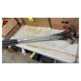 ASSORTED PRIMA AND SPAULDING GOLF CLUBS