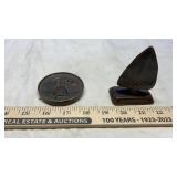 MARSHALL MILLING CO. MNN. & ANACONDA PAPER WEIGHTS