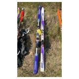 (2) SALOMON & ELAN SKIS