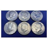 KENNEDY 1/2 DOLLARS