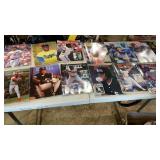 BECKETT CARD MAGIZINE & BASEBALL & FOOTBALL CARDS