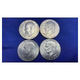 4 EISENHOWER DOLLARS