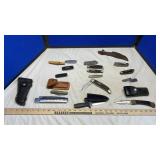 BUCK KNIFE, CRAFTSMAN, BOOT KNIFE & MISC. KNIVES
