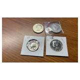 (3) LIBERTY HALF DOLLARS AND LIBERTY QUARTER