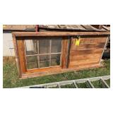 WOODEN DOOR AND FRAME
