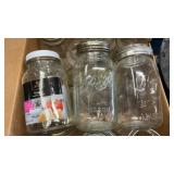ASSORTED CANNING JARS