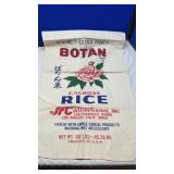 BOTAN RICE BAGS, SWEETHEART BAKERIES CLOTH BAG &