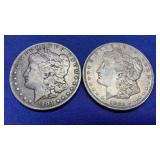 2 MORGAN DOLLARS