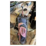 LOCO KID DUNLOP GOLF CLUBS W/ BAG