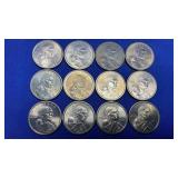 20 SACAGAWEA DOLLARS