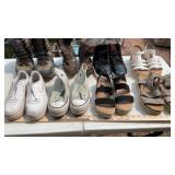 ASSORTED SHOES, BOOTS AND SANDALS