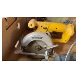 DEWALT CIRCULAR SAW, SAWS ALL, AND HAND SAWS