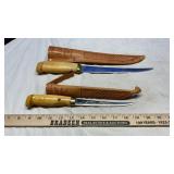(2) RAPALA FISH FILLET KNIFES