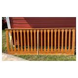 WOODEN RAILING