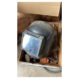 WELDING ROD, HELMET, ETC.