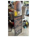N.W.T.F. WOOD SIGN