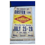 GOLD DISCOVERY DAYS CUSTER S. DAK. POSTER