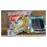 FURNACE CONNECTOR, SHELF BRACKES HINGES & MISC