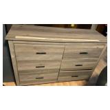 SIX DRAWER DRESSER MEASURES 47"W X 16"D X 32"T