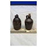 (2) SMALL CROCK JUGS