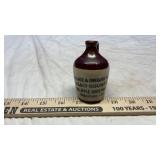 WALLACE & GREGORY BROS ELKO COUNTY ADV. CROCK JUG