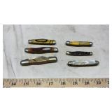 (6) ASSORTED POCKET KNIVES