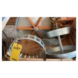 GALVANIZED BASKET, TUBS, RACKS