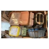 TOASTER, FOOD TRAYS, CONTAINERS AND MORE