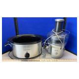 HAMILTON BEACH CROCKPOT & BREVILLE JUICER