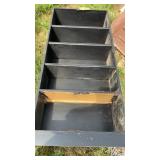 BLACK BOOKSHELF