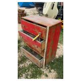 55 GAL BARREL & DRESSER PLANTING BOX