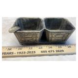 REEVES DOUBLE WASH TUB SALESMAN SAMPLE,