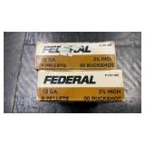 (10 RNDS) FEDERAL 12 GA. 00 BUCKSHOT