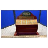 KNOX SPARKLING GELATINE METAL DISPLAY