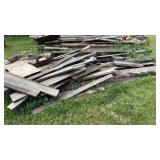 Assorted slabs and miscellaneous wood