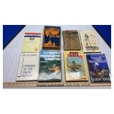 ASSORTED BOOKS WESTERNS, OUTDOORS AND MORE