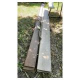 (5) pieces of lap siding