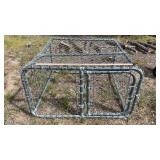 DOG KENNEL MEASURES 48"W X  48"L X 28"T